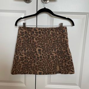 Leopard Skirt